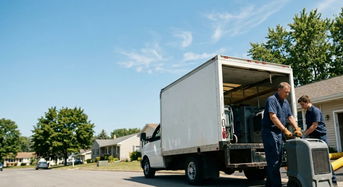Water Damage Cleanup in Kempton, IN near me